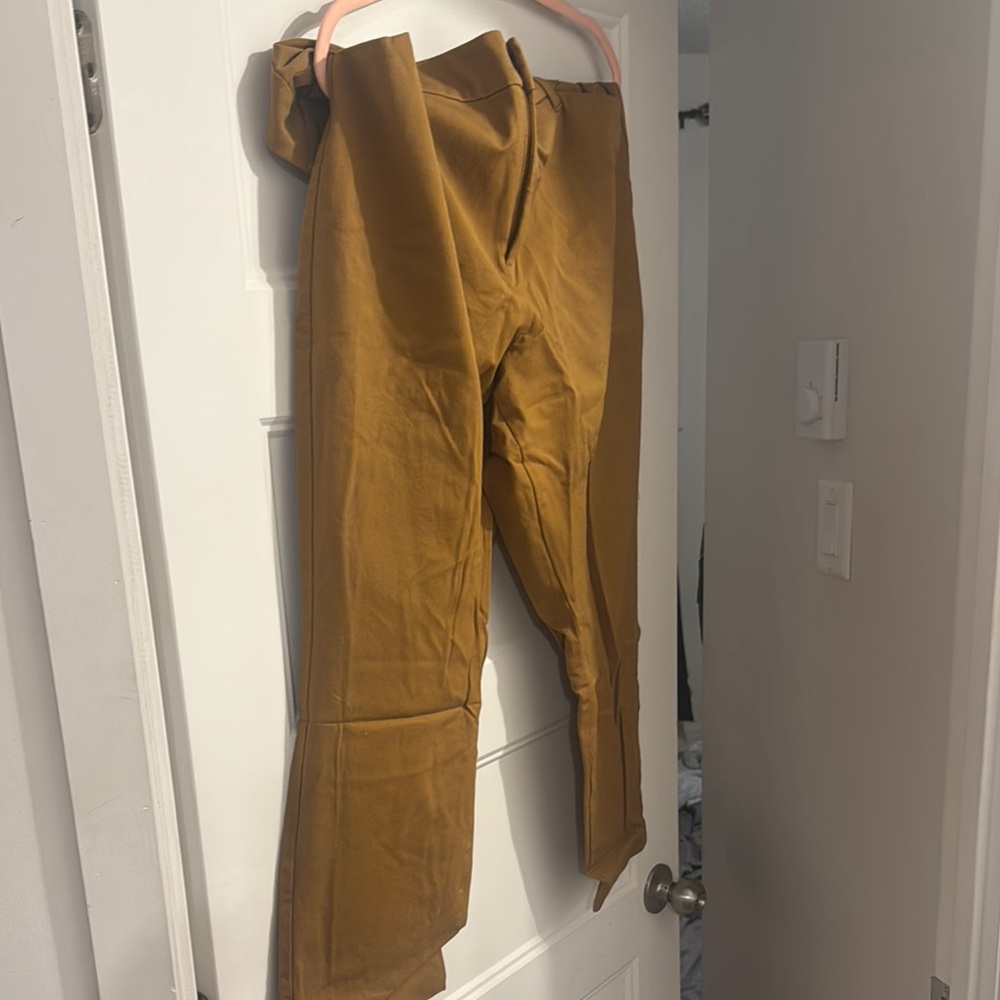 Old Navy Tan Straight Leg Pants